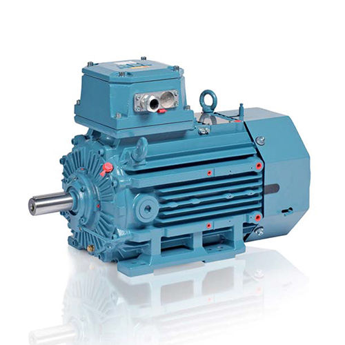 950Kw Three Phase Flameproof Motor - Color: Blue Paint Coated