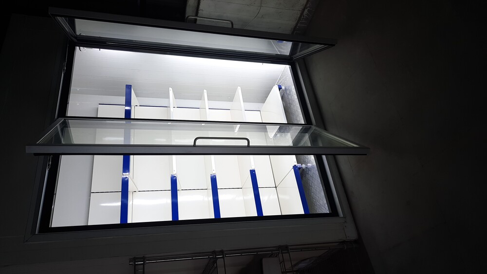 Display Cold Room - Capacity: 5500 Ltr/hr