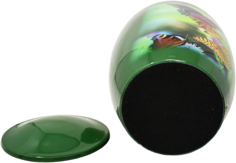 Butterfly Green Cremation Urn