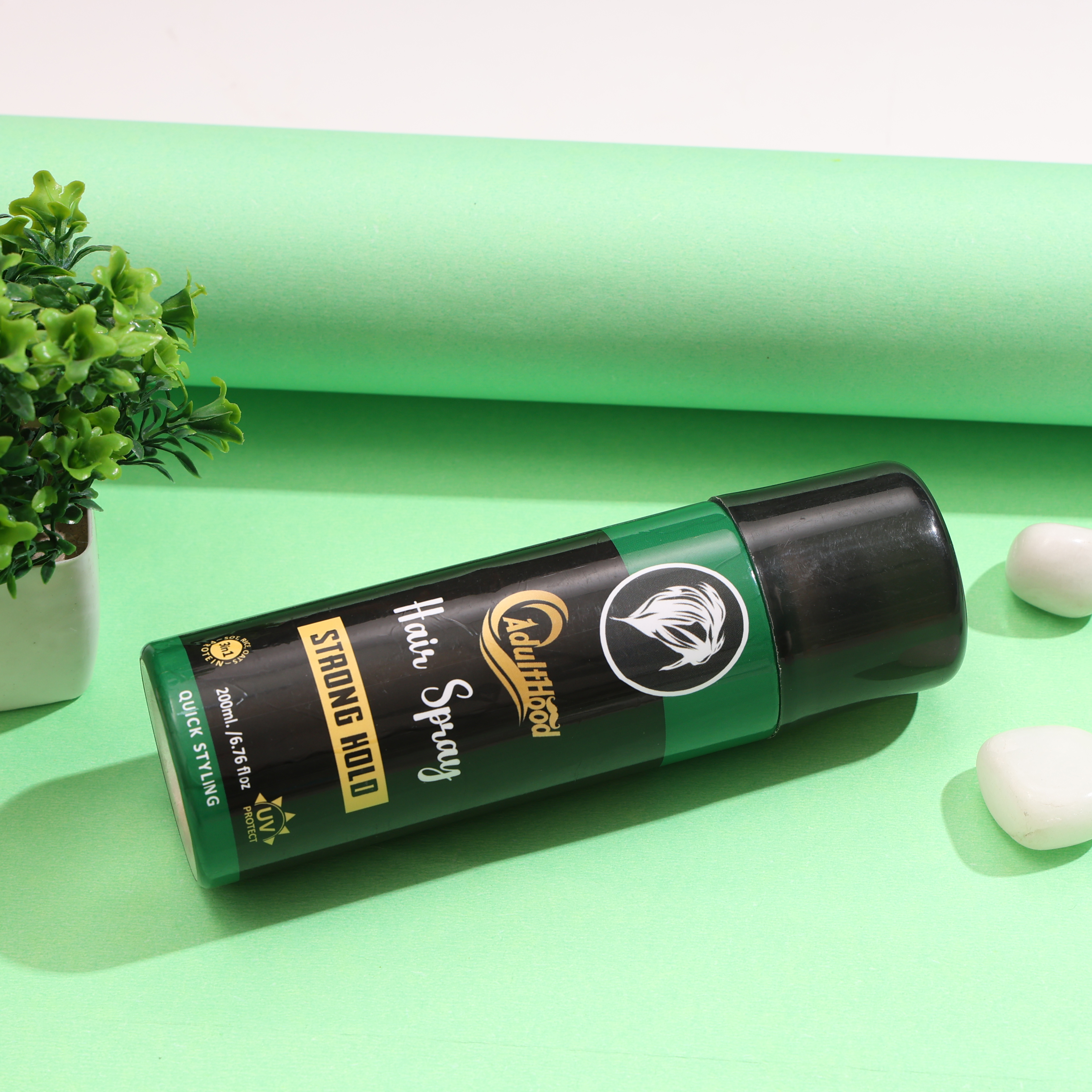Adulthood Hair Spray - Herbal Liquid Formulation | Lightweight Quick-drying Long-lasting Hold Enhanced Shine Easy Brush-out Flexibility