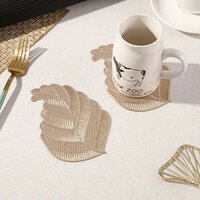 CHERRYBOX LEAF DESING COASTER