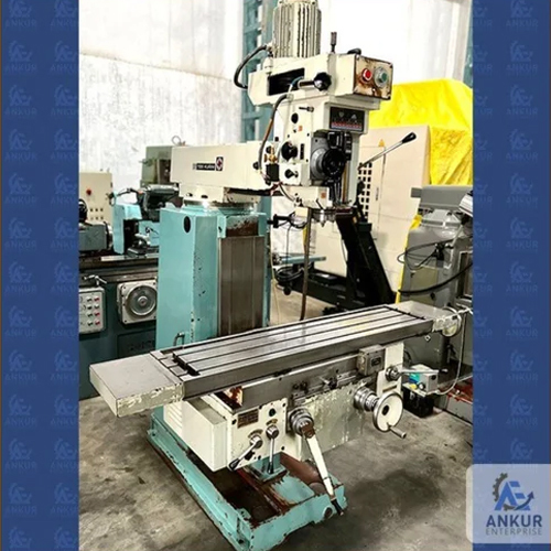 Tos Turret Milling Machine - Color: Silver