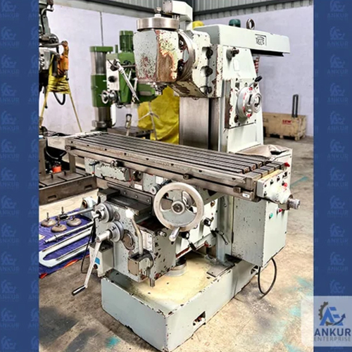 Fu120 Tiger Used Universal Milling Machine - Color: White