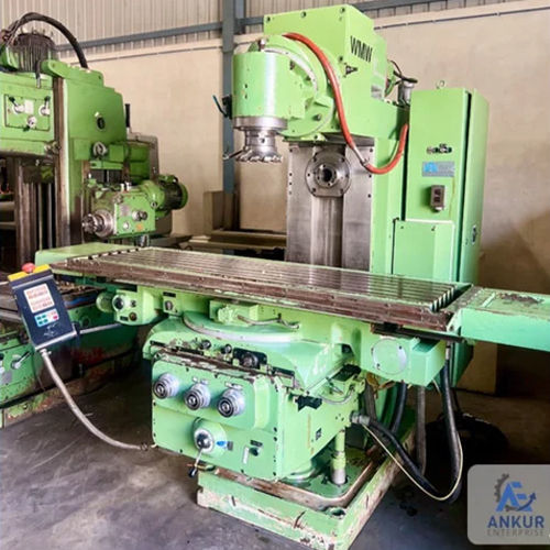 Wmw Heckert Dual Spindle Used Milling Machine - Color: Green