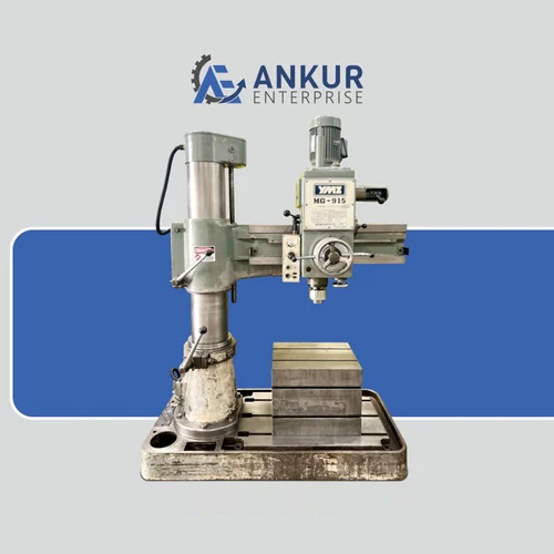 Used Radial Drill With Table Seiwa Ymz