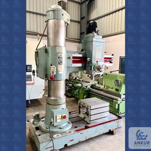 Used Radial Arm Drill (With Table) Make Cespel (Hungary)