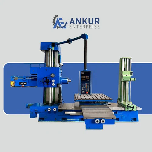 Horizontal Boring Machine - Color: Blue