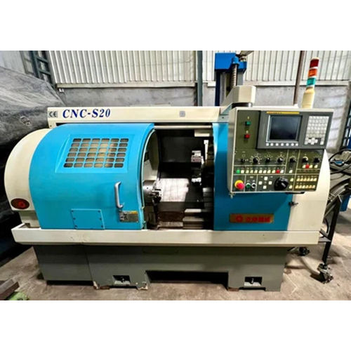 Top Turn Cnc Turning Machine - Color: Blue