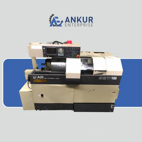 Cnc Sliding Head Machine - Color: White