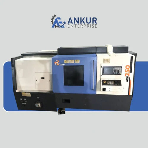 Horizontal Cnc Turning Centre Machine - Color: White