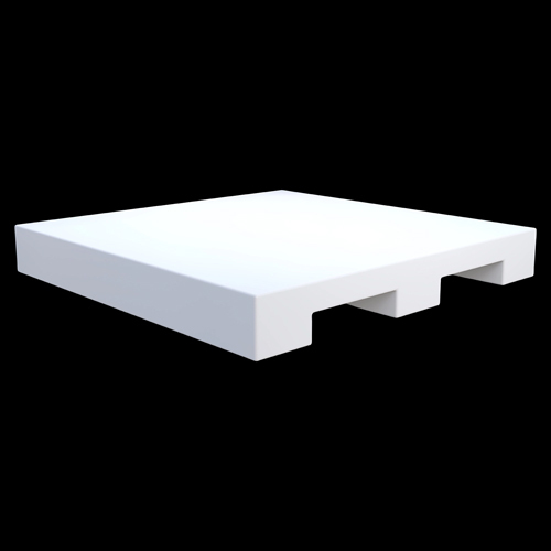 3 Runner 2 Way Entry Plastic Pallet - Plastic Type: Abs