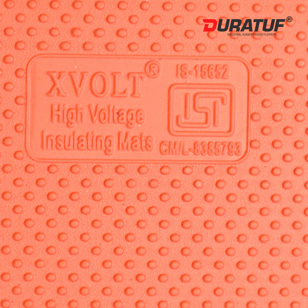 X-volt Electrical Insulating Mats Class A Upto 3.3 Kv - Color: Blue
