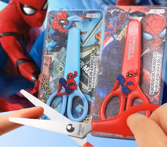 CHERRYBOX KIDS SPIDER NAM SCISSORS FOR SCHOOL PROJECTS