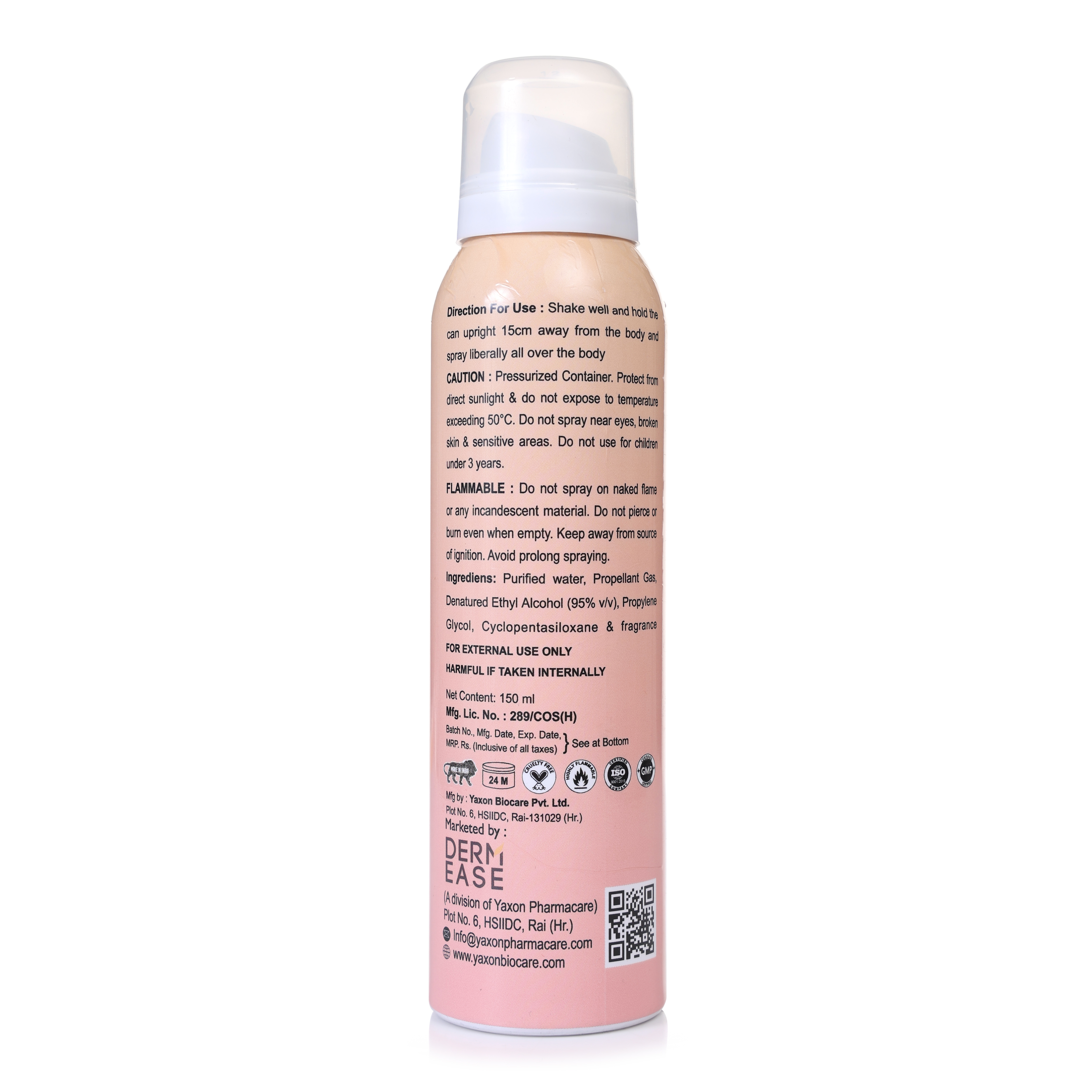 Mischief Body Spray - Long-lasting Formula, Refreshing Floral & Fruity Essence | Perfect For Active Lifestyles, Boosts Confidence & Versatile Use
