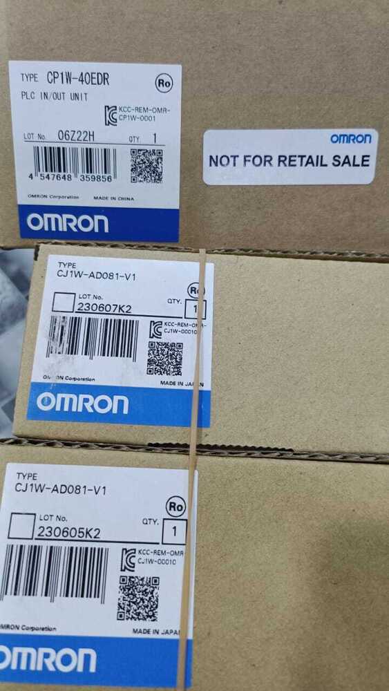 OMRON PLC,CJ1W-AD081-V1