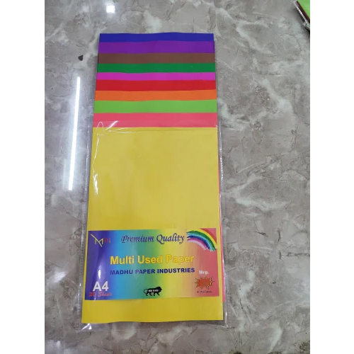 A4 Packet Color Paper Sheets