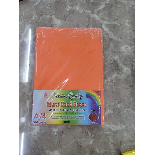 A4 Color Paper Pack