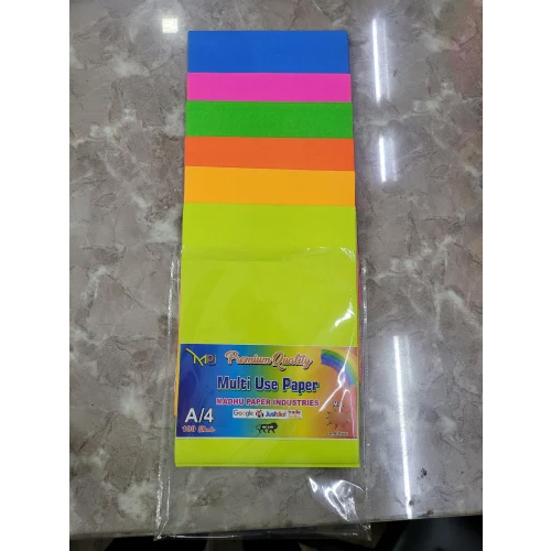 Neon Color Paper - Color: Multicolour