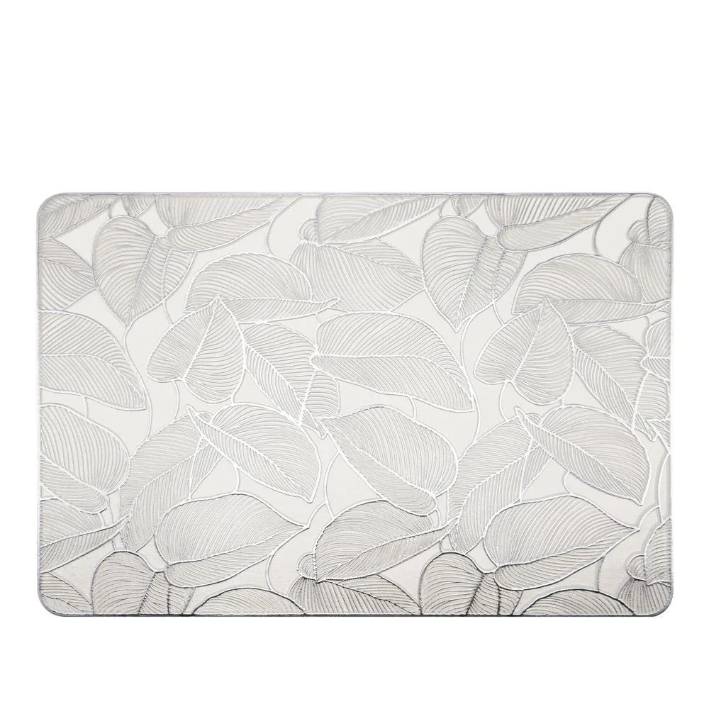 Cherrybox Ractangular Leaf Table Mat - Color: Golden