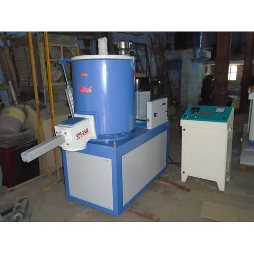 Pvc Compound Mixer Machine - Color: Blue & White