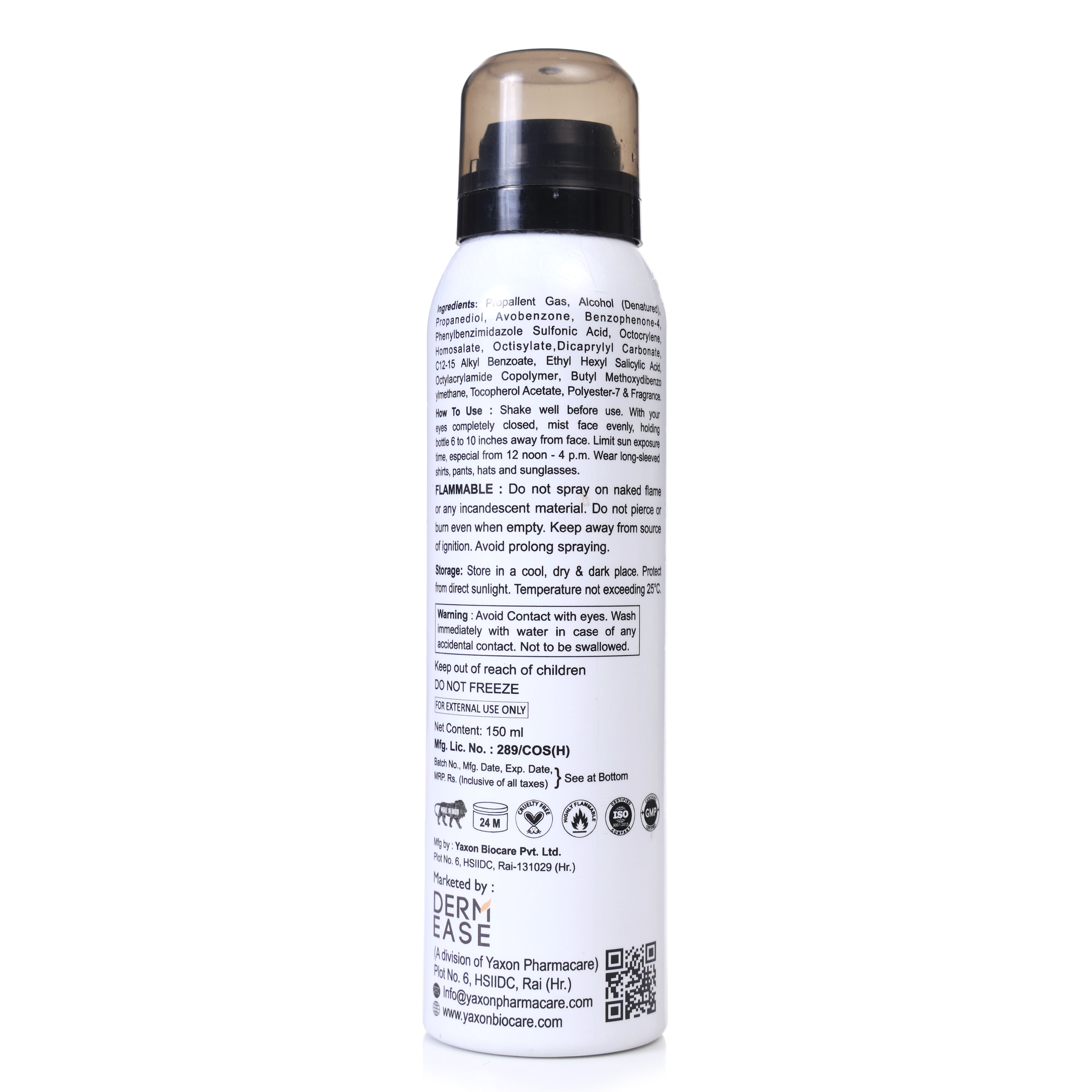 SUN EASE SPF-70 SPRAY 