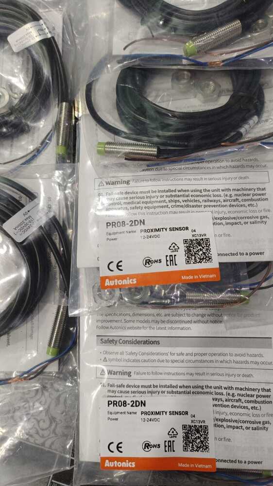 AUTONICS PROXIMITY SENSOR, PR08-2DN एक उच्च गुणवत्ता वाला निकटता सेंसर है जो विश्वसनीयता और सटीकता के लिए डिज़ाइन किया गया है। यह सेंसर विभिन्न औद्योगिक अनुप्रयोगों में उपयोग किया जा सकता है और इसकी स्थापना सरल है।