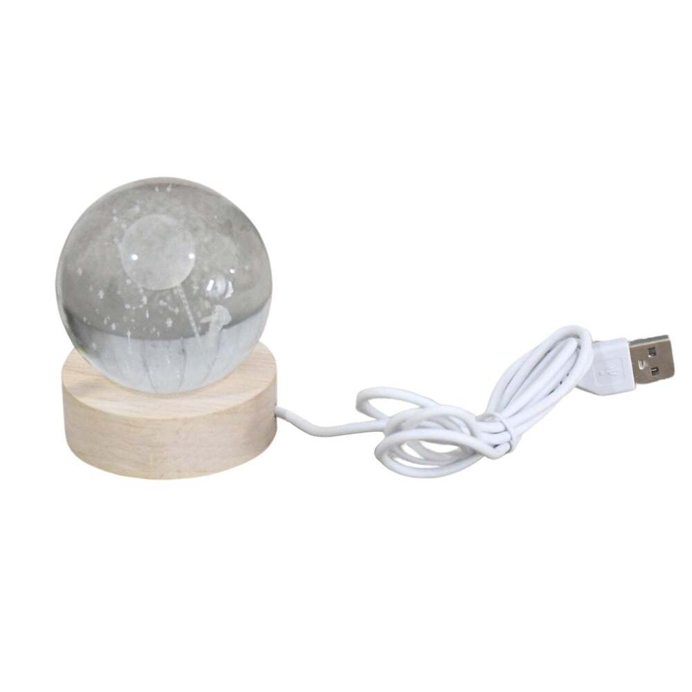 3d Crystal Ball Lamps With Bases