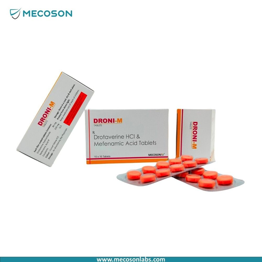 Drotaverine Hydrochloride And Mefenamic Acid Tablets