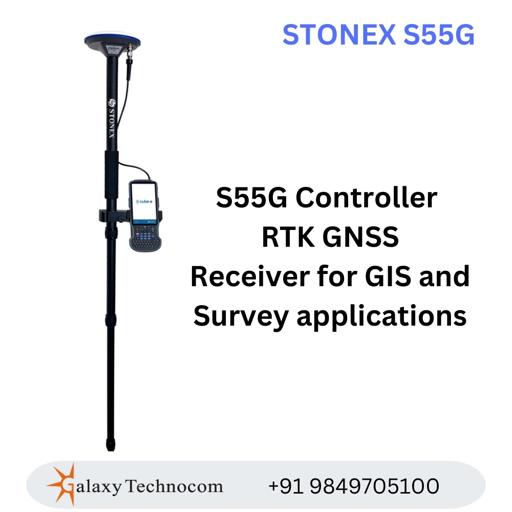 Stonex S55g Controller Rtk Gnss Receiver For Gis And Survey Applications - Battery Backup: 9000mah Hours