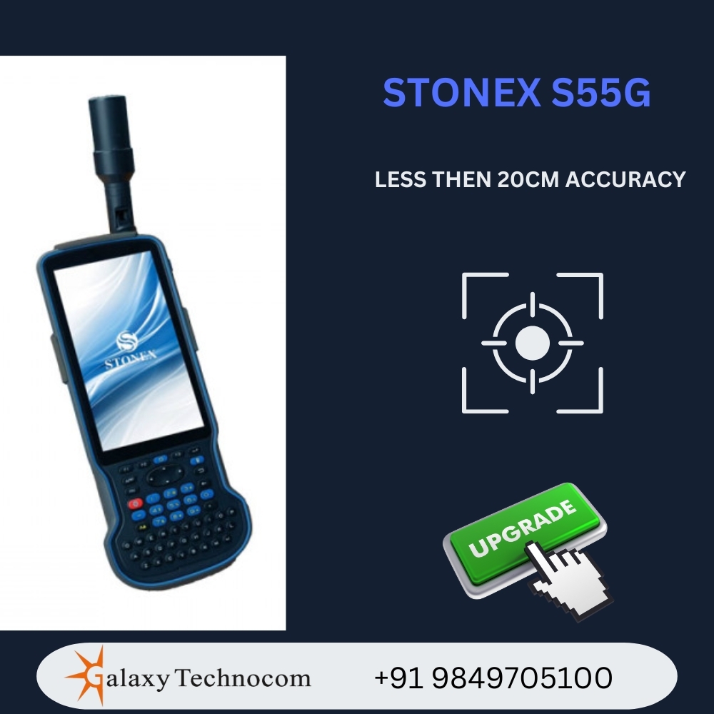 Stonex S55g Controller Rtk Gnss Receiver For Gis And Survey Applications - Battery Backup: 9000mah Hours