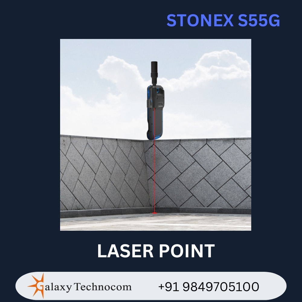 Stonex S55g Controller Rtk Gnss Receiver For Gis And Survey Applications - Battery Backup: 9000mah Hours