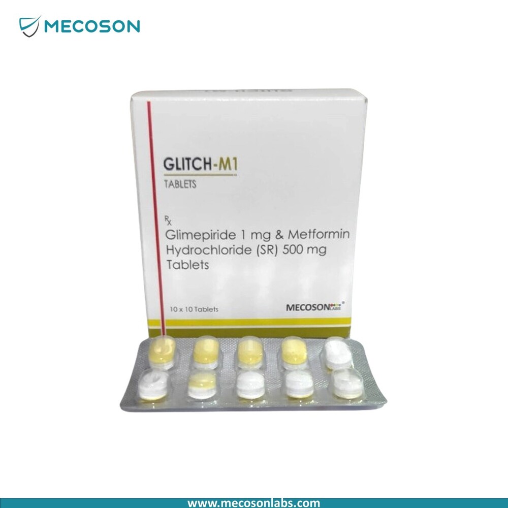 Glimepiride 2mg Metformin 1000mg Tab