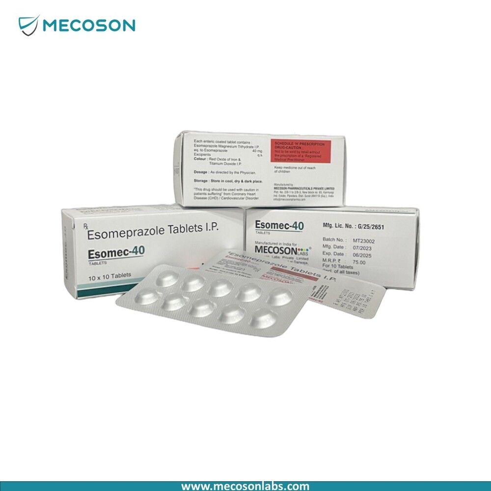 Esomeprazole 40mg Tab