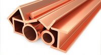 Copper Profile And Sections - Color: Orange - Red - Brown