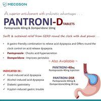 Pantaprazole sodium 40mg(EC) Itopride 150mg (SR) Cap