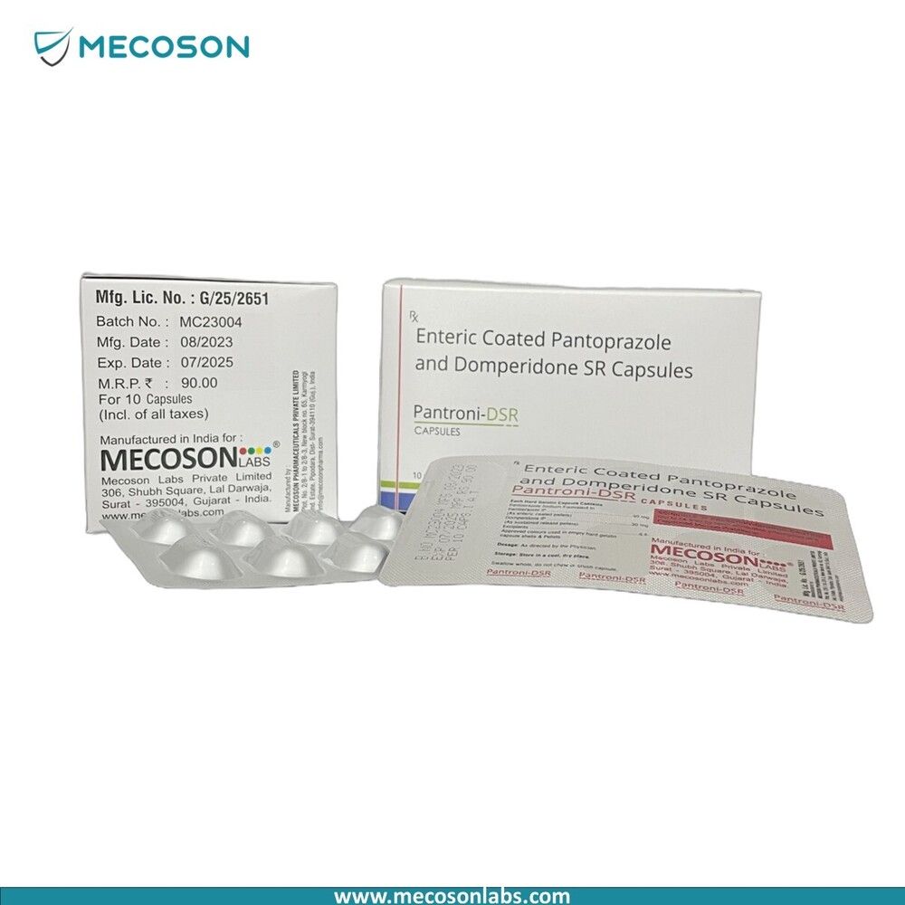 Pantoprazole Sodium 40mg (EC) Domperidone 30mg (SR) Cap