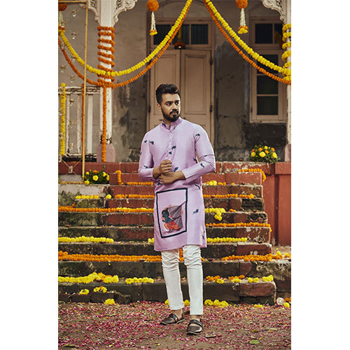 2135 Dusty Pink NAVRATRI KURTA
