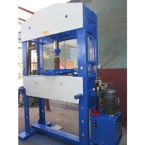 Industrial H Frame Hydraulic Press Machine - Color: Red