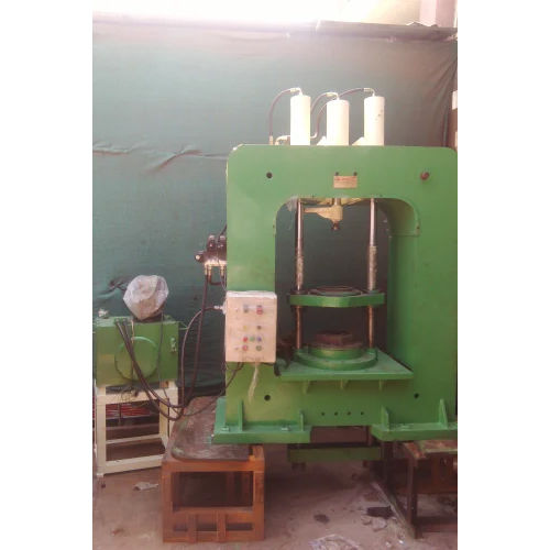 1 Ton Aluminum Hydraulic Molding Press Machine - Color: Green