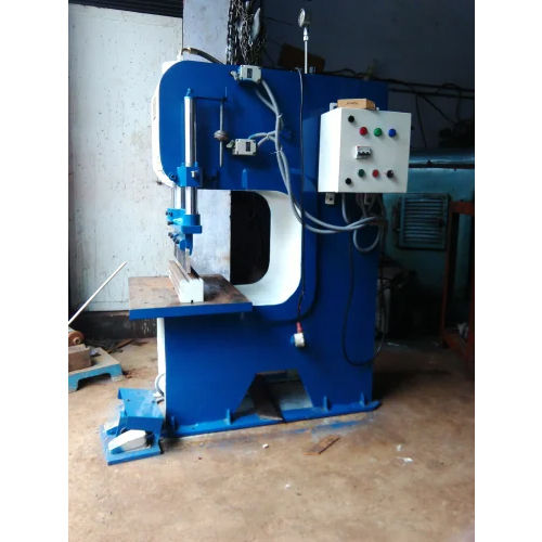 50 Ton C Frame Hydraulic Press Machine - Color: Blue