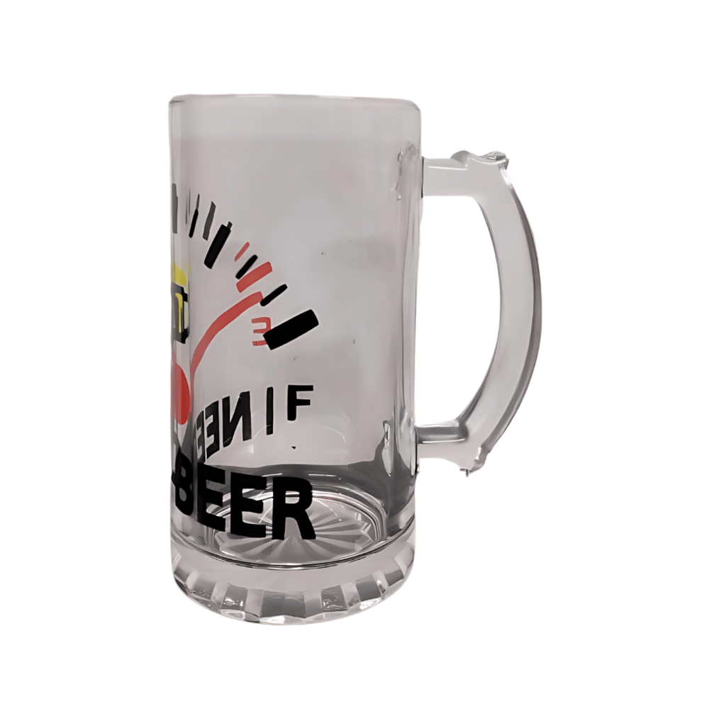 Printed Glass Mug - Customised Glass Material, Ideal for Corporate Gifting | Personalised Print Options for Unique Designs