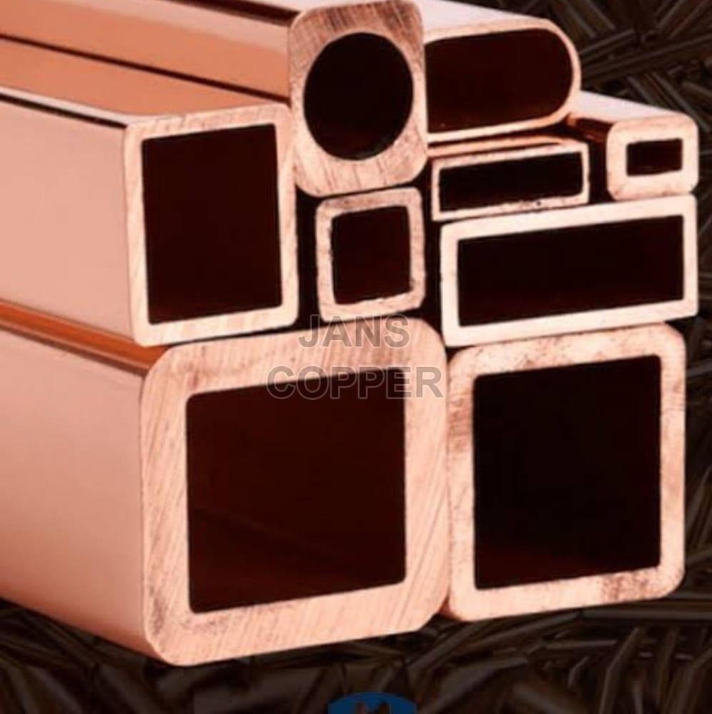 Copper Profile And Sections - Color: Orange - Red - Brown