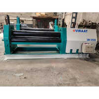 3 Roller Plate Bending Machine - Color: Green & White