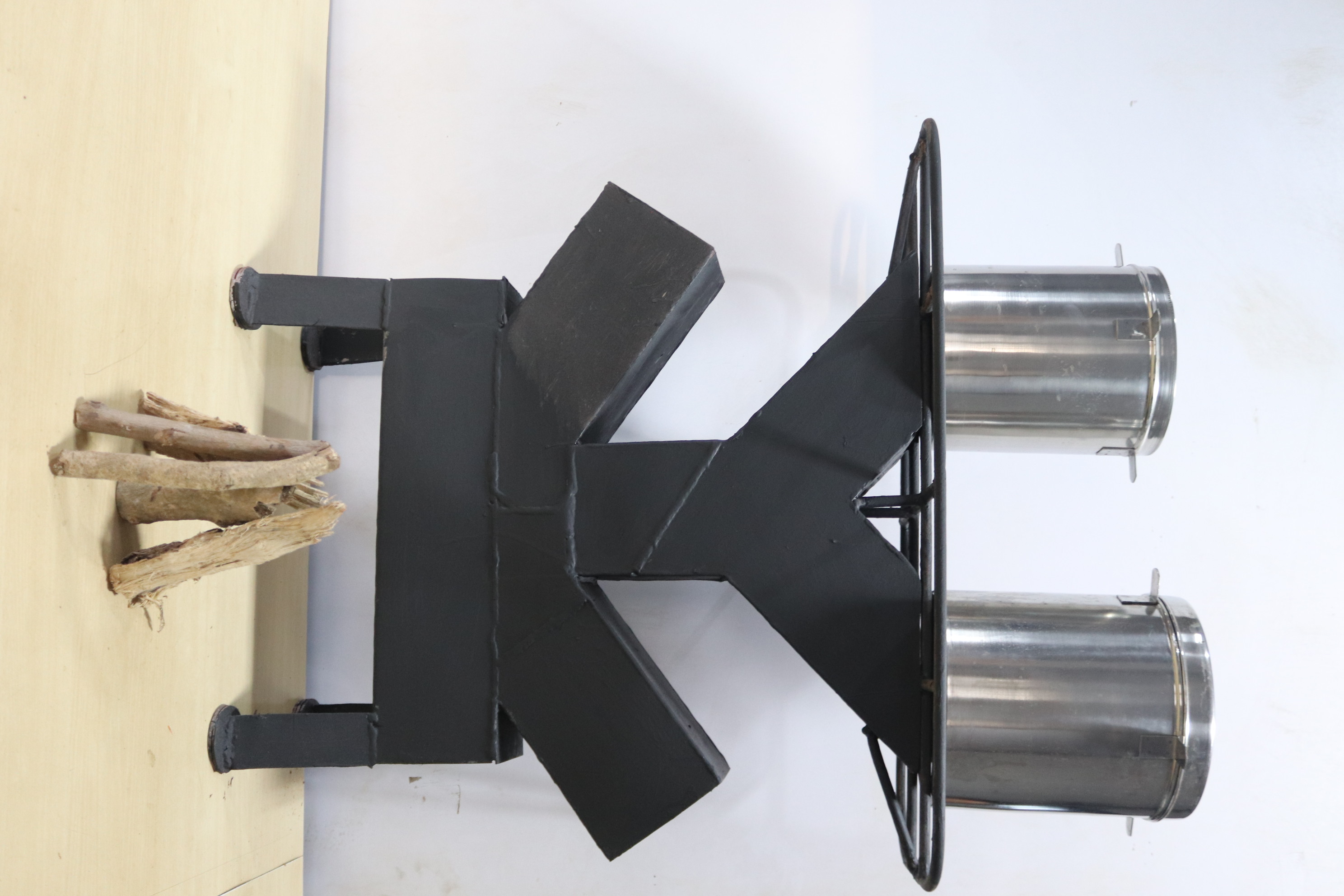 L - Type Rocket Stove