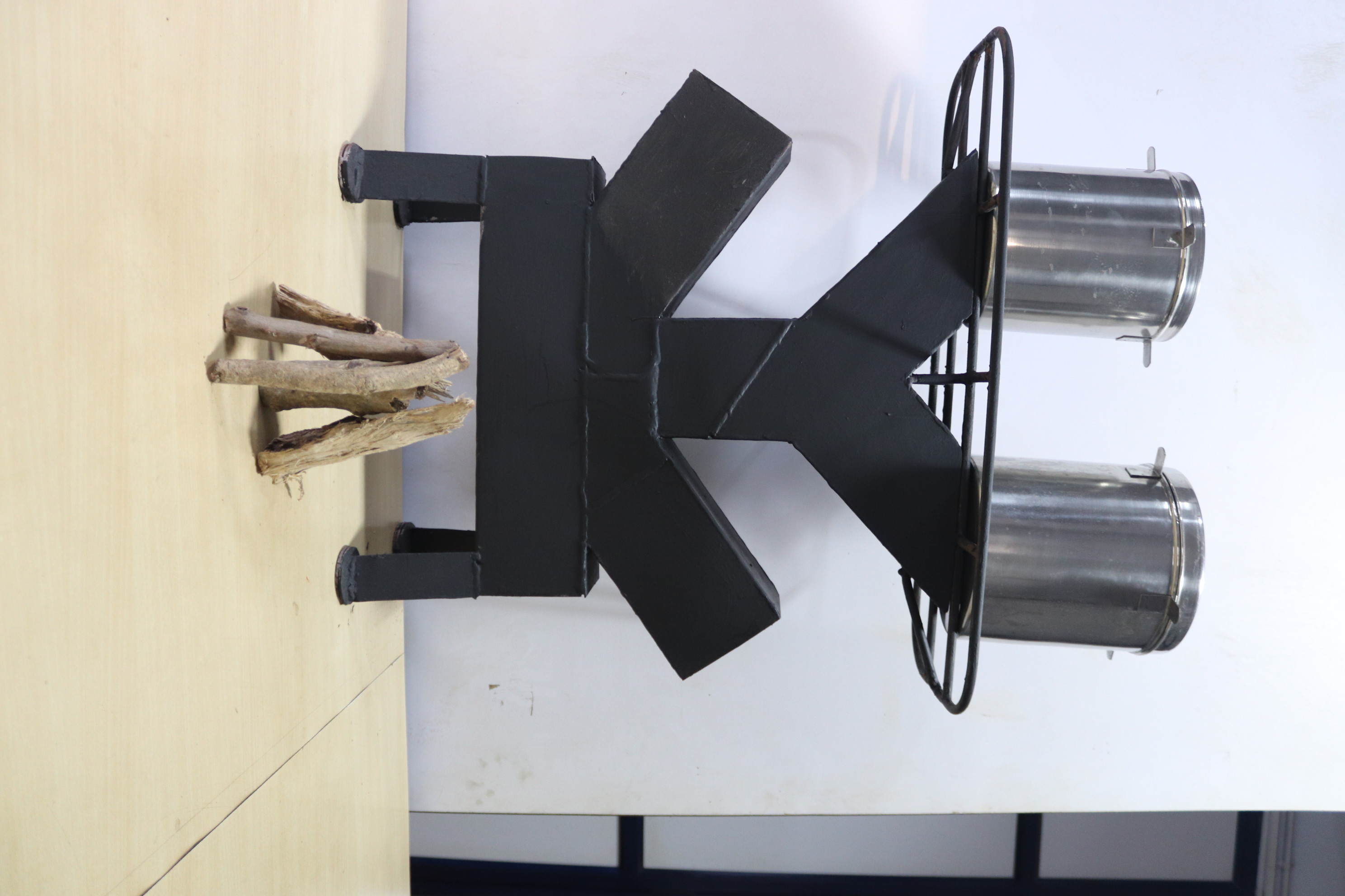 L - Type Rocket Stove