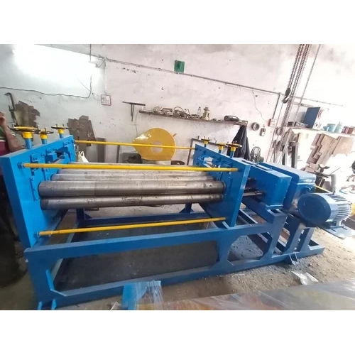 Sheet Straightening Machine - Color: Blue