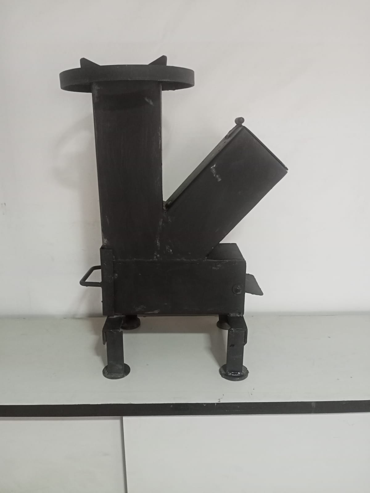 L - Type Rocket Stove