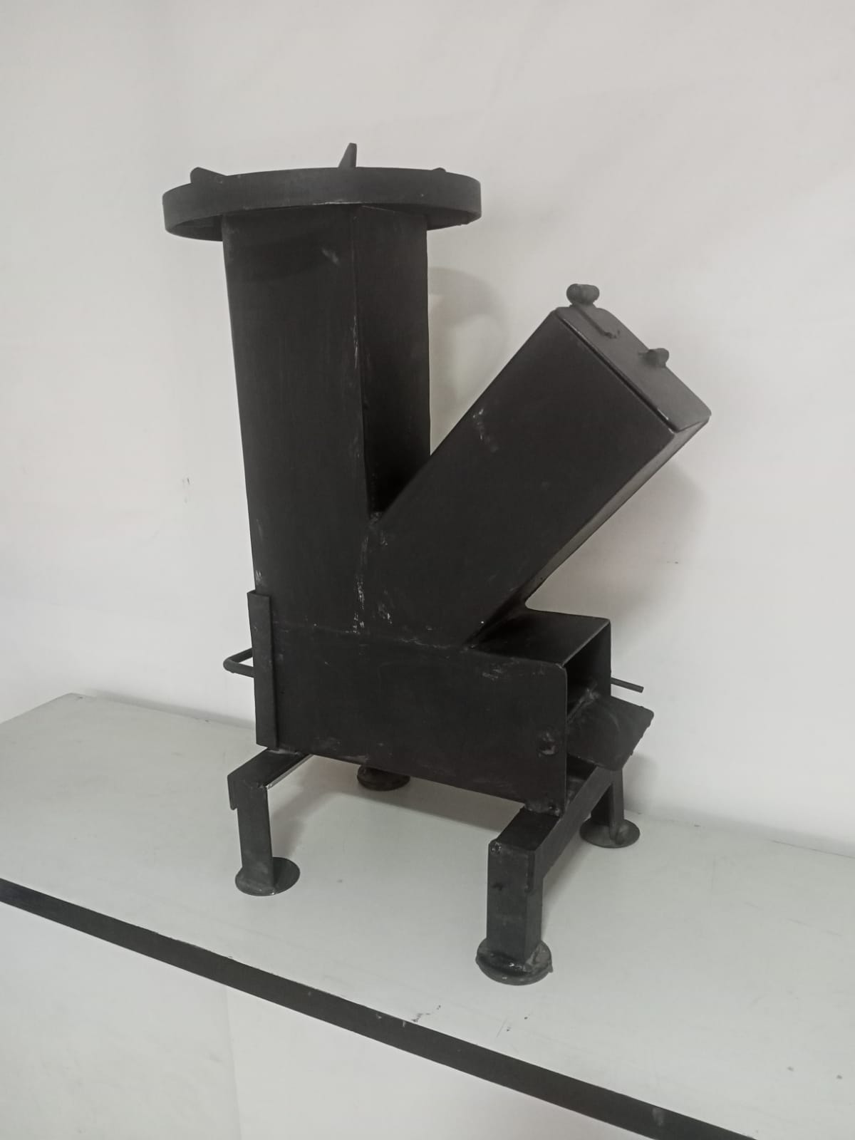 L - Type Rocket Stove