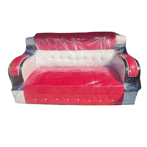 Red And White Color Sofa Set - Application: For Sitting