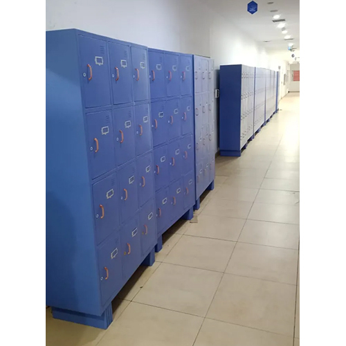 Steel Self Locker - Color: Blue